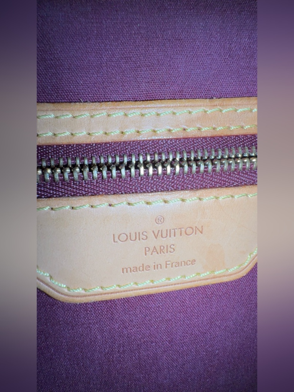 Louis Vuitton Brea MM Vernis Amarante Patent Leather Satchel Bag w/ Strap Auth - Picture 10 of 16